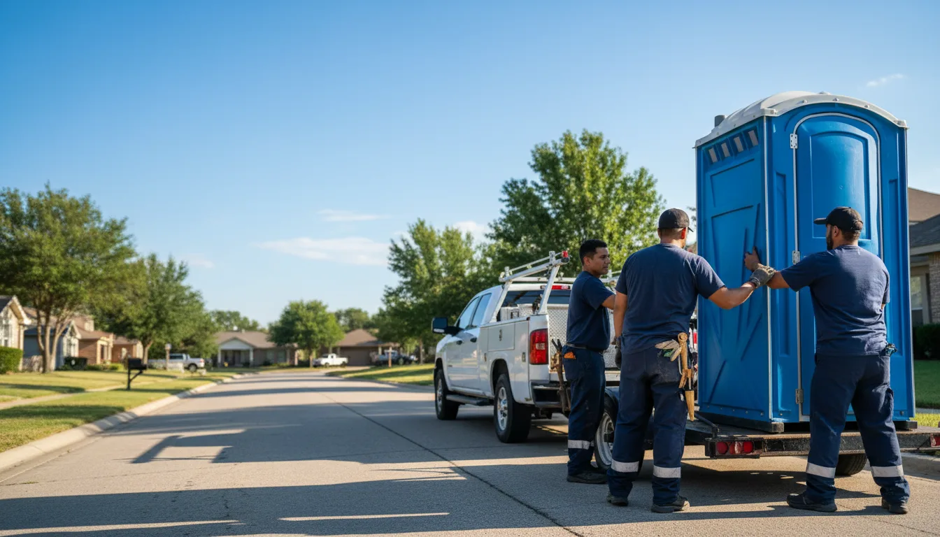 Portable Toilet Rental in Aurora, MO near me